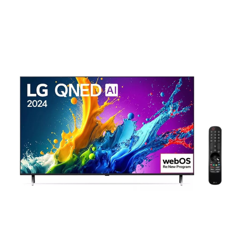 Smart Tv 4k 55 LG Qned 55qned80t Ashed Blue