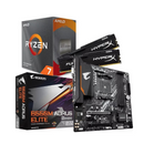Kit Amd Ryzen 7 5800x + B550m Aorus Elite + 16gb 3200mhz