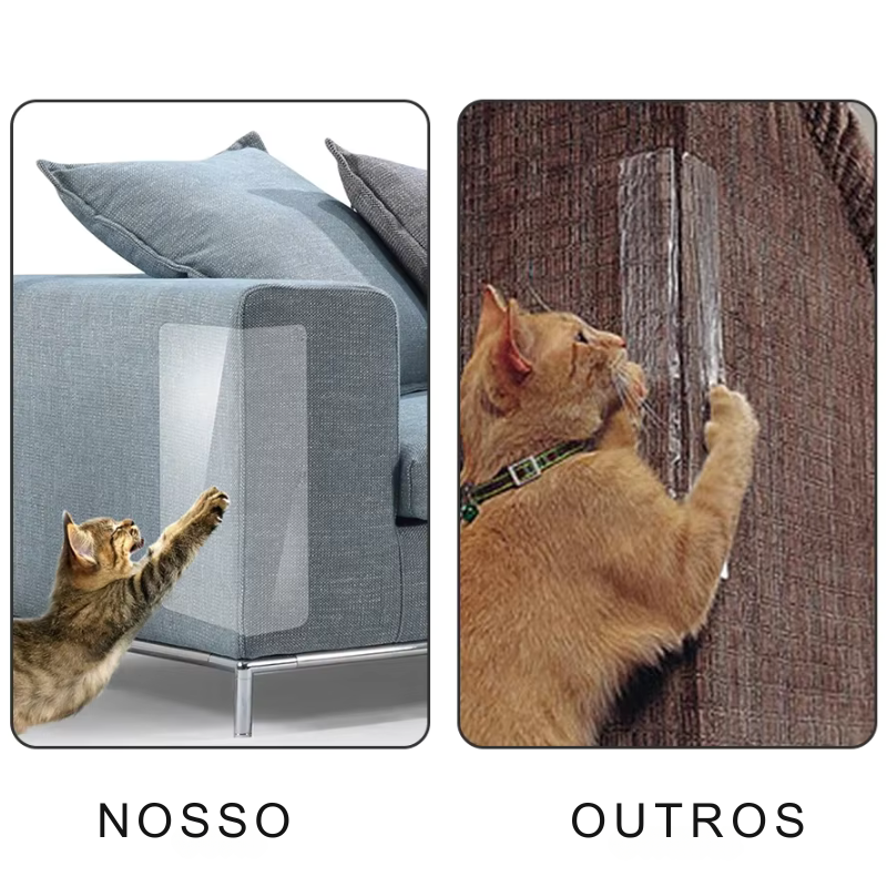 Protetor de Sofá Anti Arranhões de Gatos