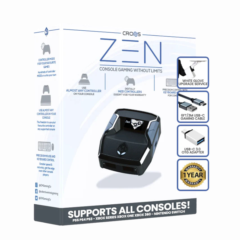 Emulador Cronus Zen Mod Pack para PS3, PS4, PS5 Switch, Xbox, PC
