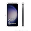 Samsung Galaxy S23 256 GB 5G Preto 8 GB RAM