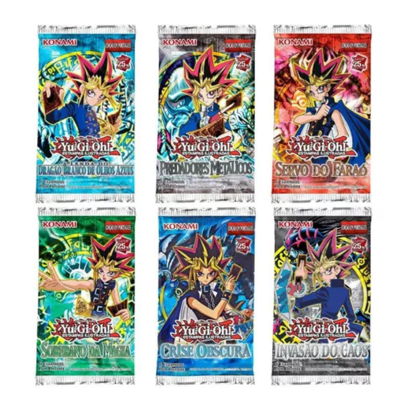 Yugioh Box Coleção Lendária 25 Anos Deuses Egípcio Português