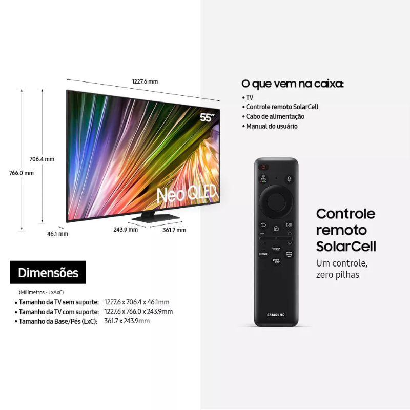 Samsung Neo Qled 4k 55'' Qn85dbgxzd 2024