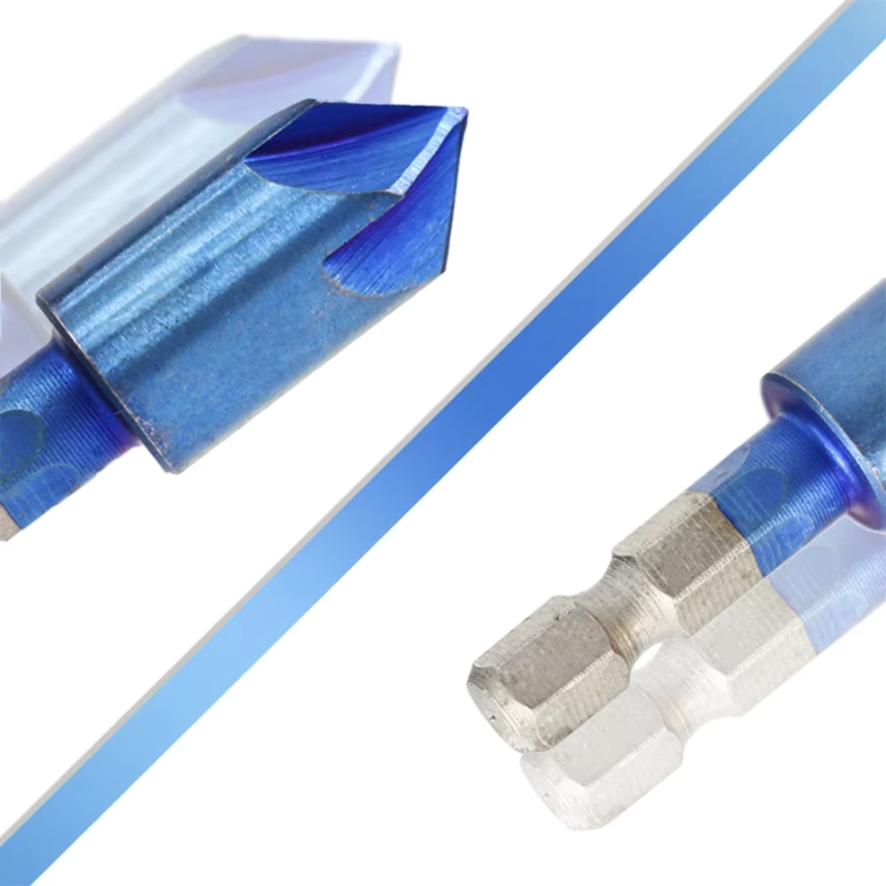 Brocas Escareadoras Para Chanfro | Kit com 6 Peças