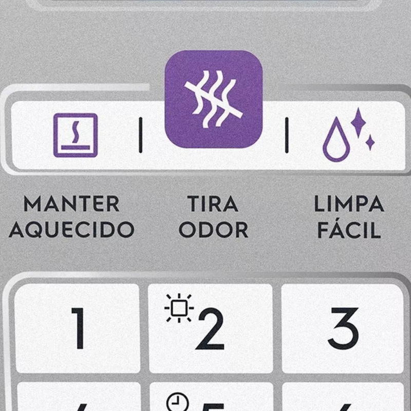 Micro-ondas Electrolux  com Função Tira Odor