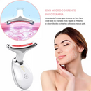 Massageador Facial Led Aparelho Tratamento Com Luz Fototerapia Lift Usb
