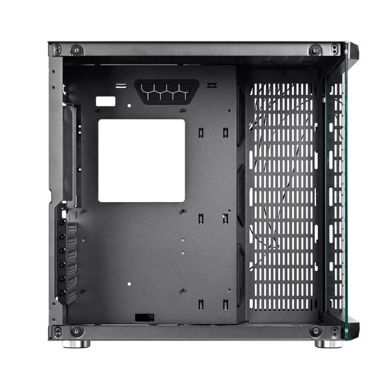 Gabinete Gamer Aquario Rise Mode Galaxy Glas Mid Tower