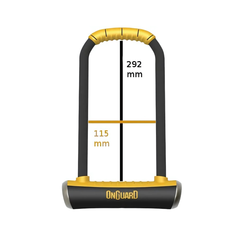 Cadeado Bicicleta Onguard Pitbull Ls U-lock 8002