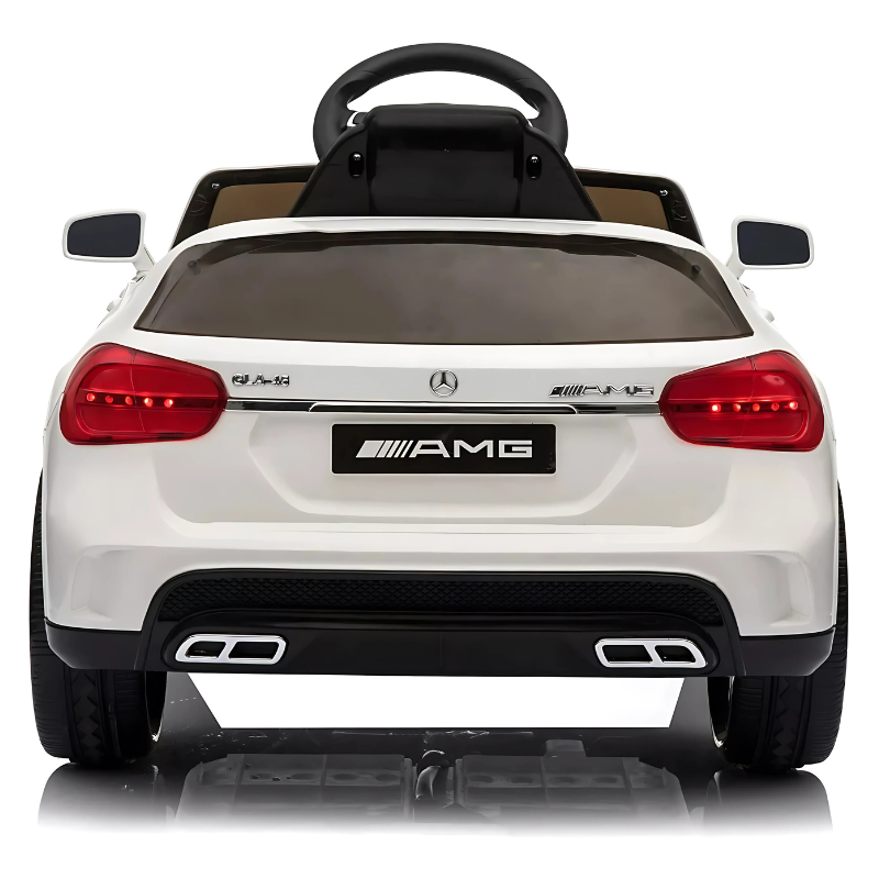 Carrinho Elétrico Infantil Mini Mercedes C/ Controle Branco
