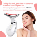 Massageador Facial Led Aparelho Tratamento Com Luz Fototerapia Lift Usb