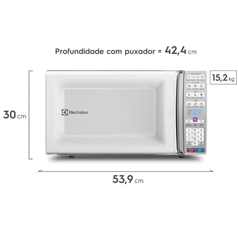 Micro-ondas Electrolux  com Função Tira Odor