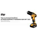 Furadeira Parafusadeira Elétrica Sem Fio