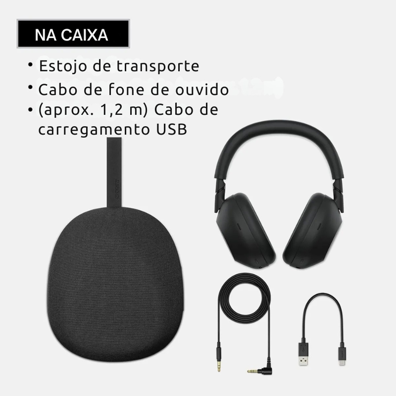 Sony Wh-1000xm6 Cancelamento de Ruído