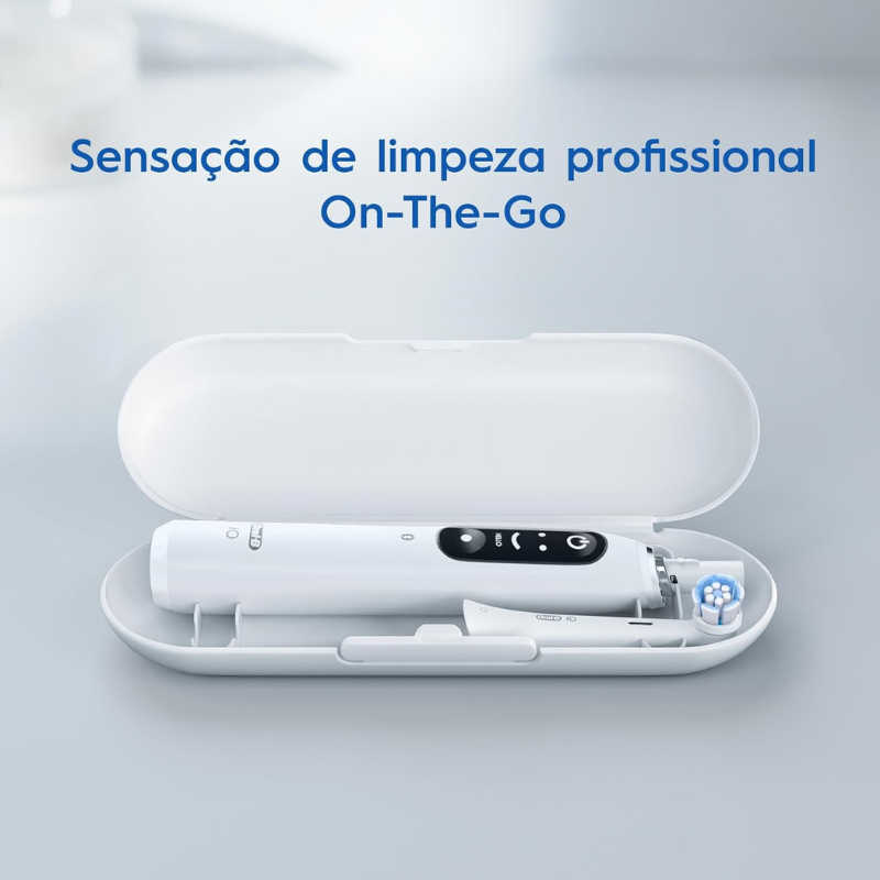 Escova de Dente Elétrica Oral B iO Series 6 Cinza 100-240V