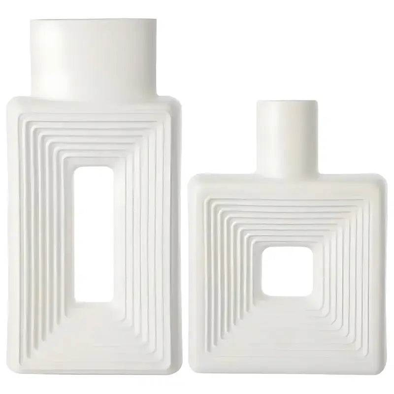 Vasos Decorativos de Cerâmica - 2 Peças