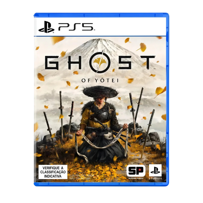 Jogo Ghost Of Yotei Edição Standard Ps5 Midia Fisica
