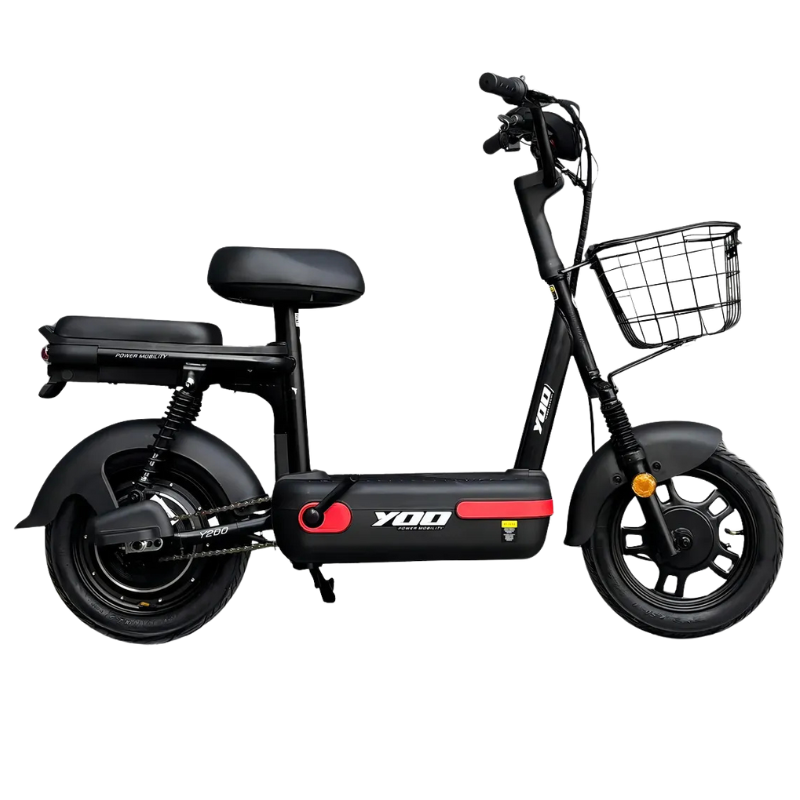 Bicicleta Elétrica Yoo Mobility Y-200 350w Farol Led Scooter