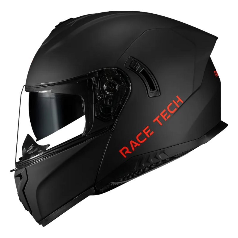 Capacete Race Tech Signal Monocolor Preto Fosco