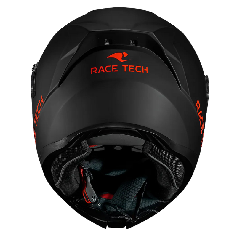 Capacete Race Tech Signal Monocolor Preto Fosco