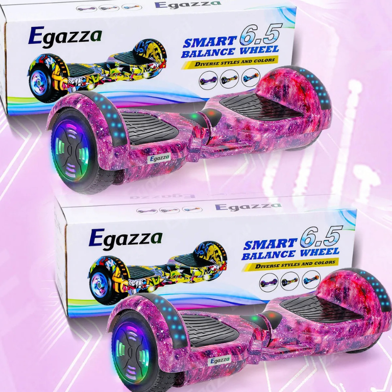 Hoverboard Elétrico Bluetooth Egazza K5 Roxo