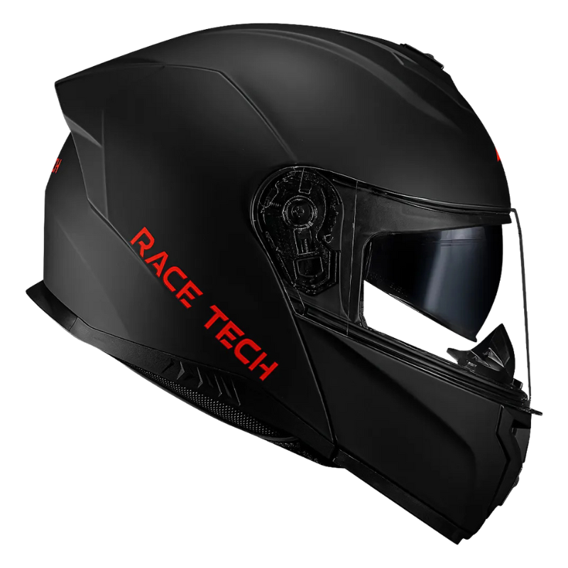 Capacete Race Tech Signal Monocolor Preto Fosco