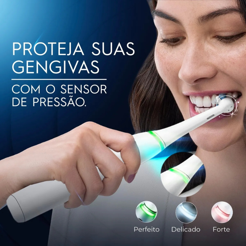 Escova de Dente Elétrica Oral B iO Series 4 Branca 100-240V