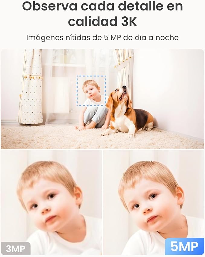 Cámara de Seguridad WiFi con Autotracking