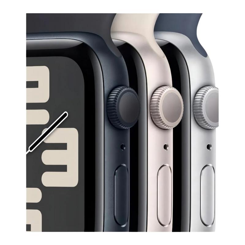 Apple Watch SE GPS + Caixa meia-noite de alumínio 40 mm - M/G