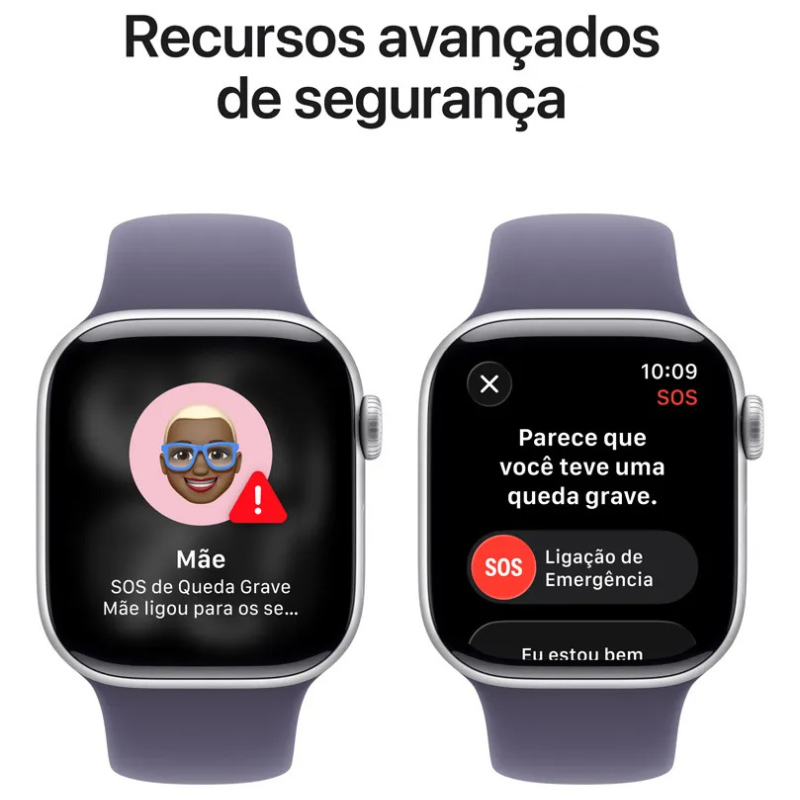 Apple Watch Series 11 GPS - Caixa prateada de alumínio – 42 mm