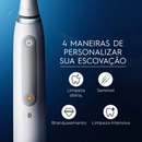 Escova de Dente Elétrica Oral B iO Series 4 Branca 100-240V