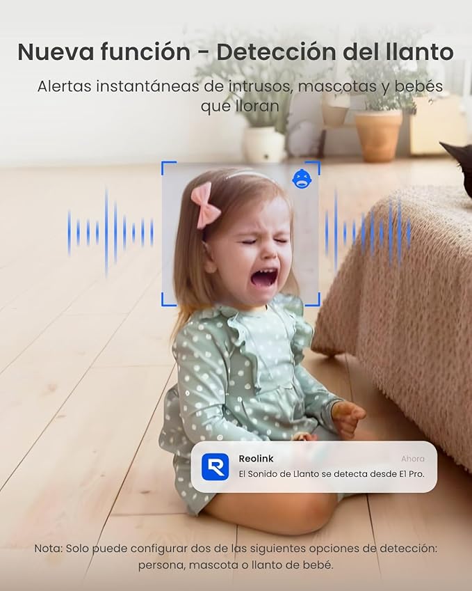 Cámara de Seguridad WiFi con Autotracking