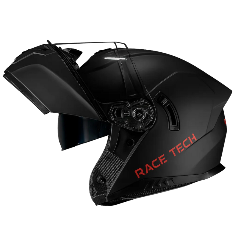 Capacete Race Tech Signal Monocolor Preto Fosco