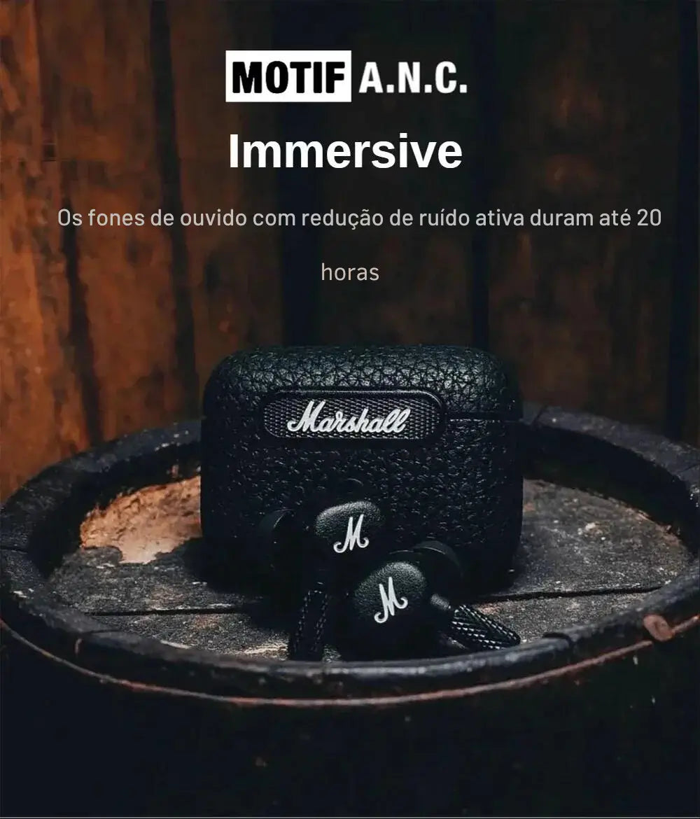 Fones de ouvido com cancelamento ruído