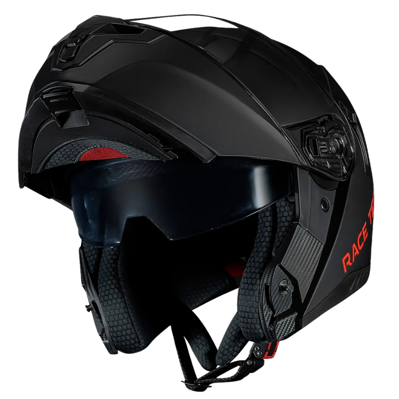 Capacete Race Tech Signal Monocolor Preto Fosco