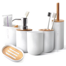 Kit para Banheiro em Bambu