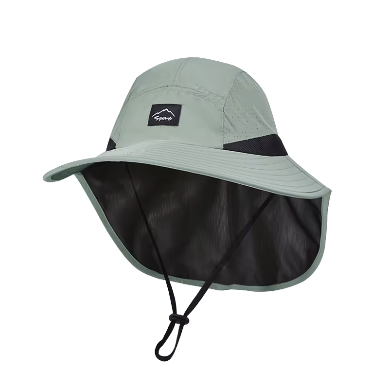 Chapéu de Pesca com Proteção Solar Respirável