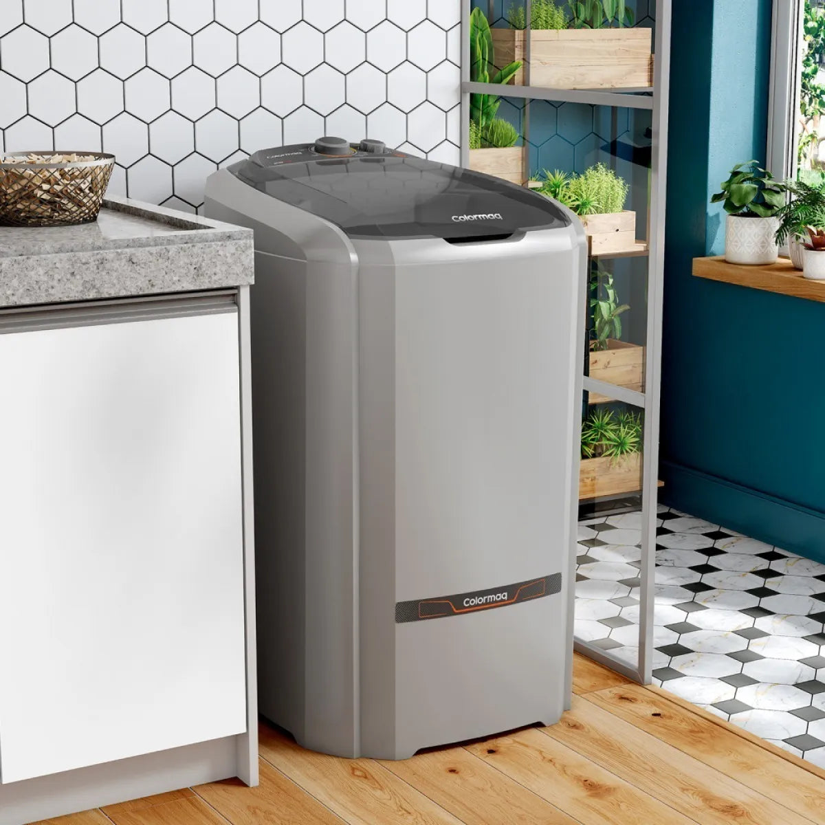 Máquina de lavar Roupas semi-automática Tanquinho Colormaq LCS 20kg