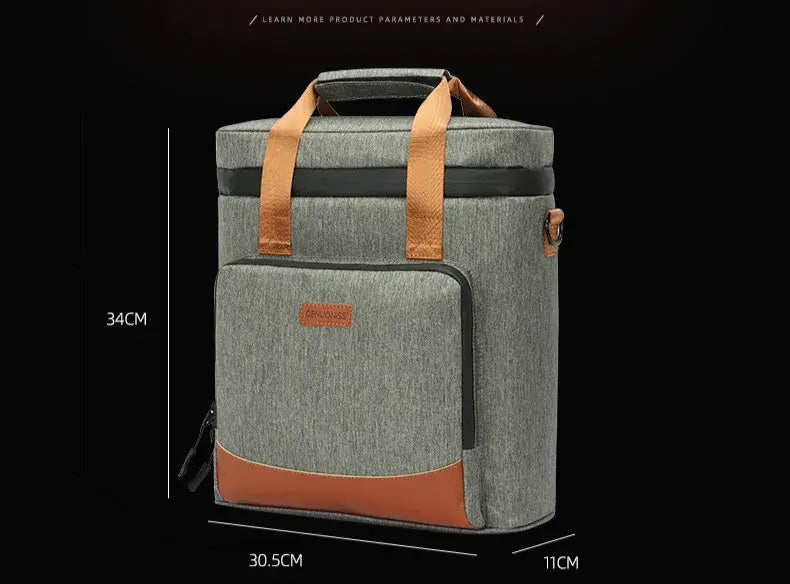 Bolsa Térmica para Vinho à Prova de Vazamento