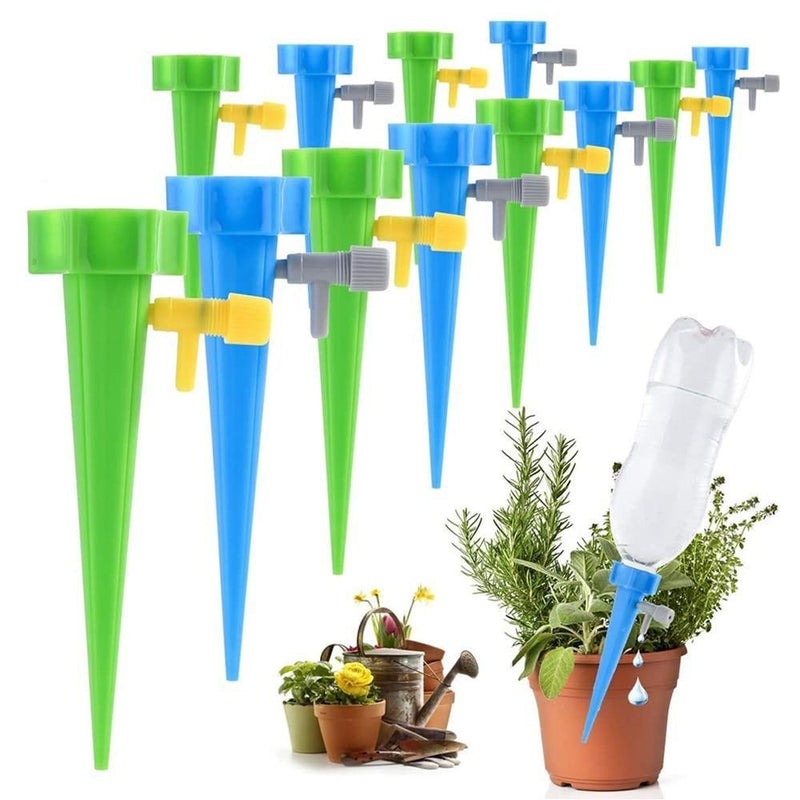 Irrigador Automático Acoplável de Garrafa Pet para Plantas