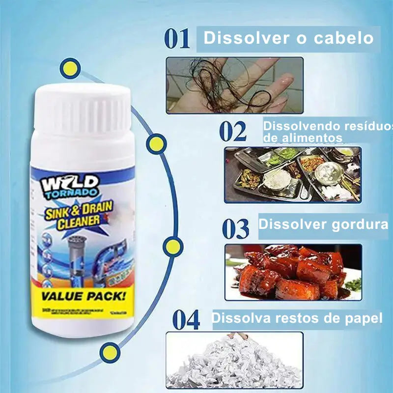 Desentupidor de Tubos Cozinha 100ML