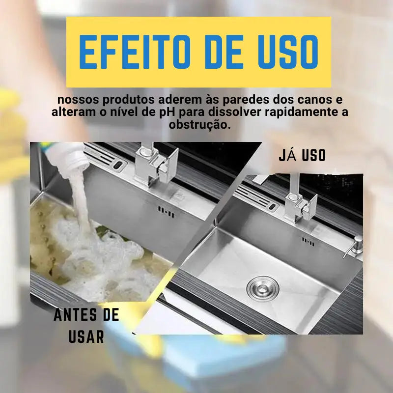 Desentupidor de Tubos Cozinha 100ML