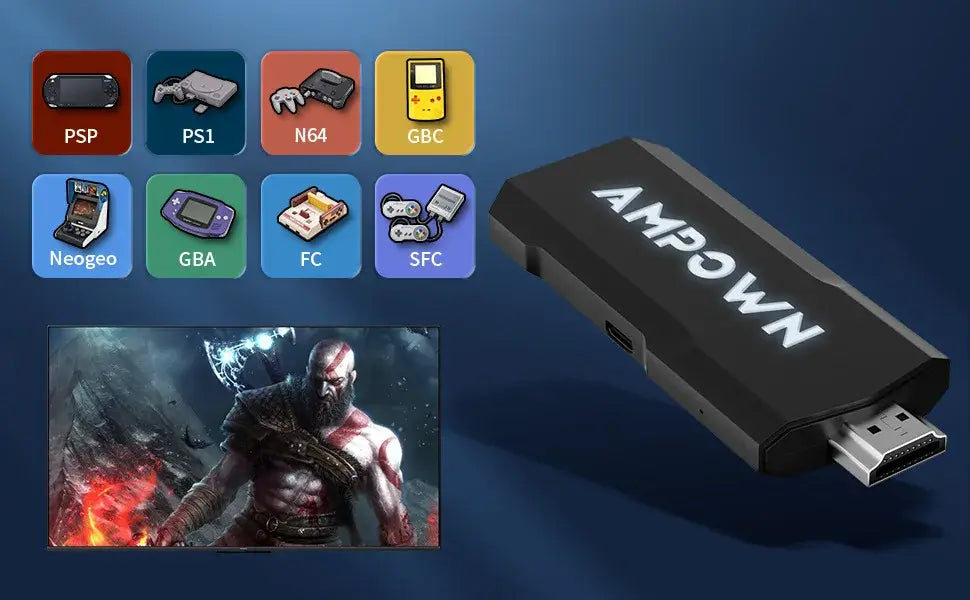 GD20 Console Retro Portátil 4K 70K Jogos