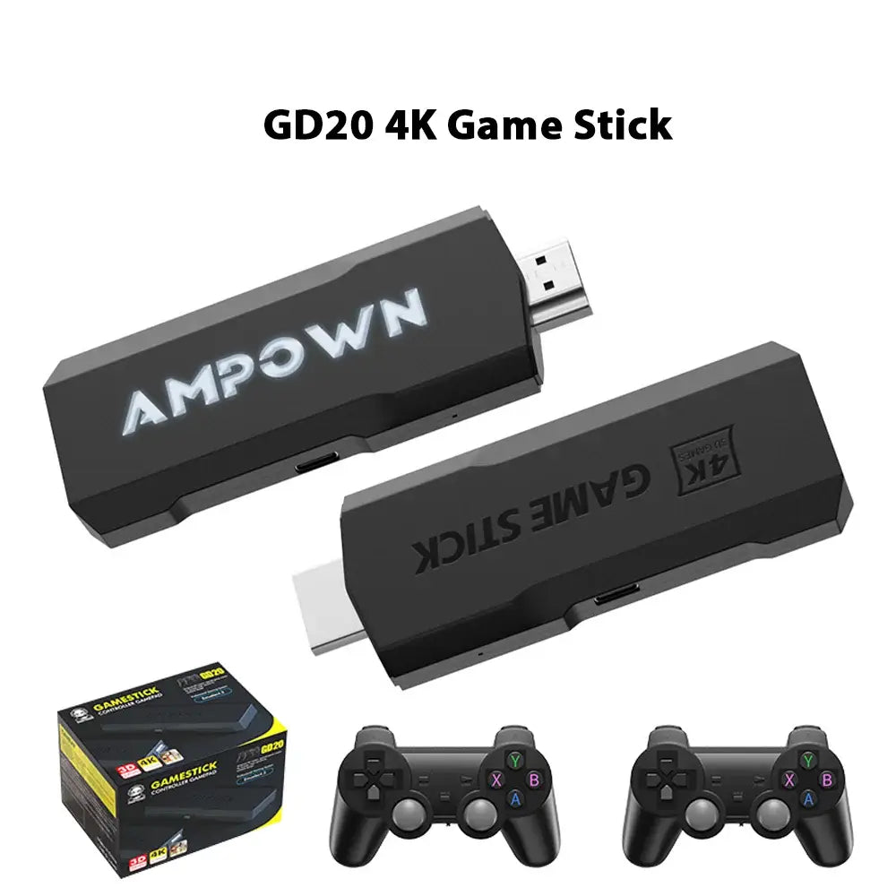 GD20 Console Retro Portátil 4K 70K Jogos