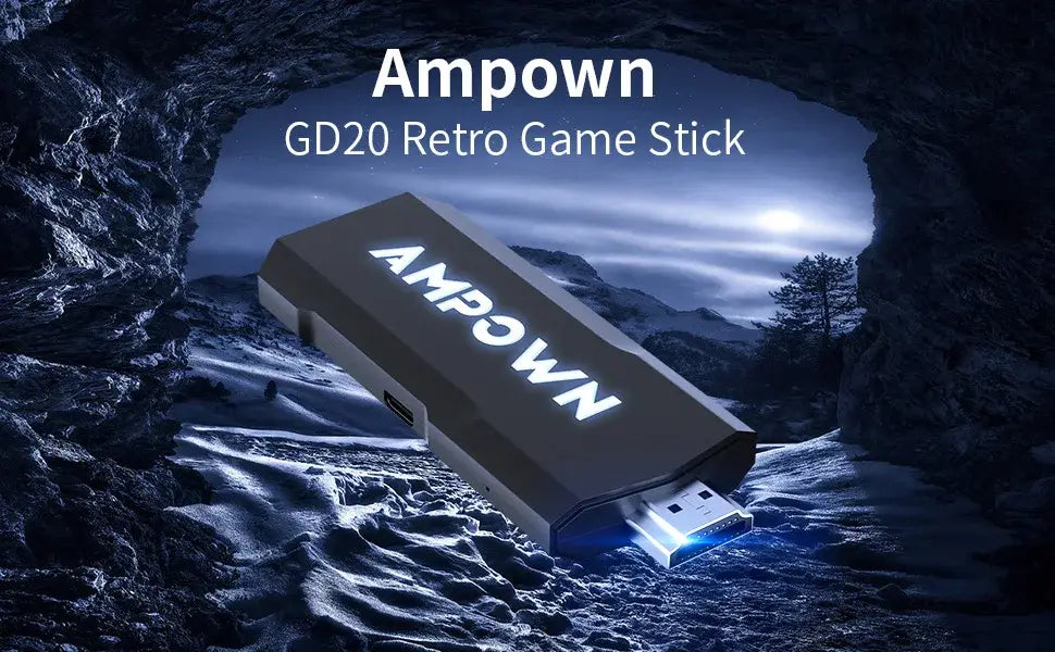 GD20 Console Retro Portátil 4K 70K Jogos