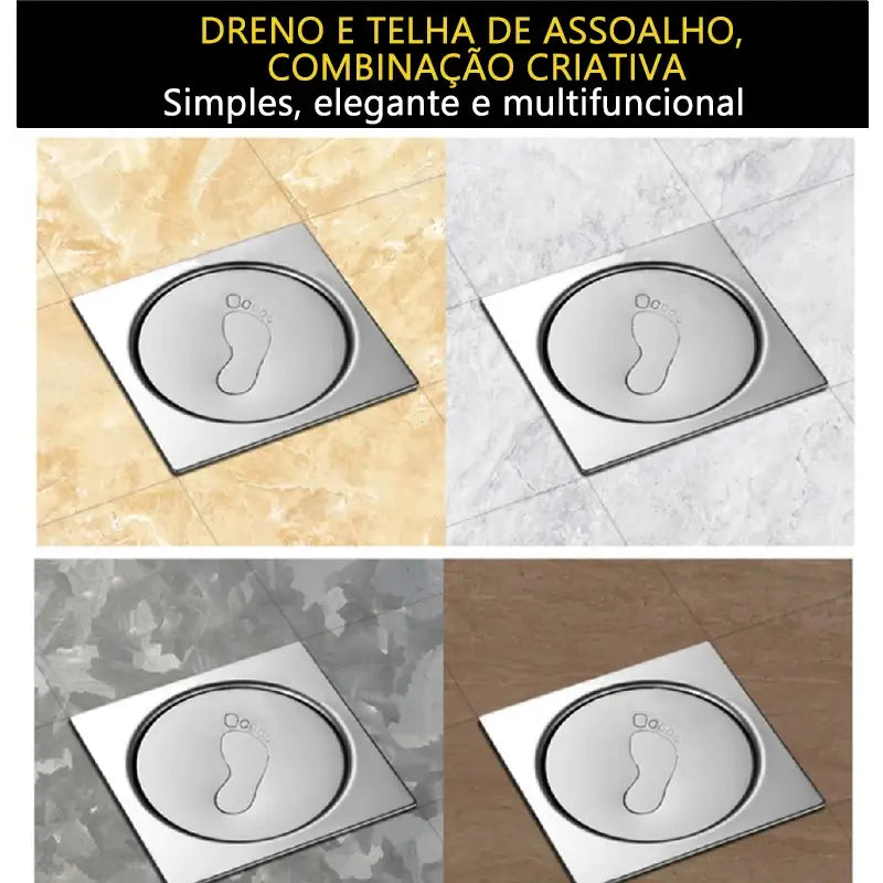 Ralo Redondo com Vedação de Odor