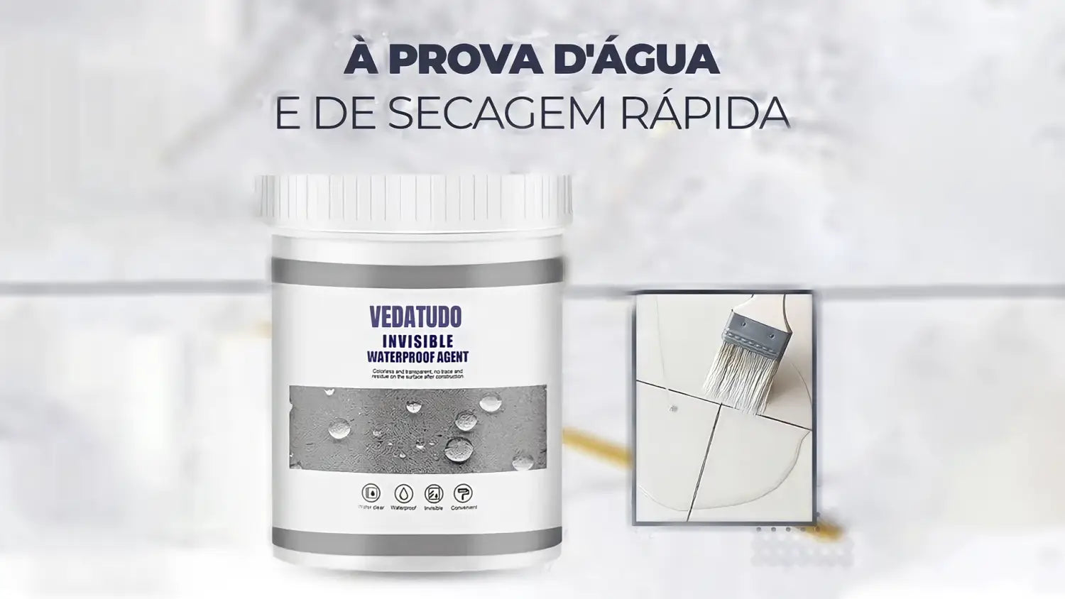 VedaTudo - Selante de Isolamento - Frete Gratis