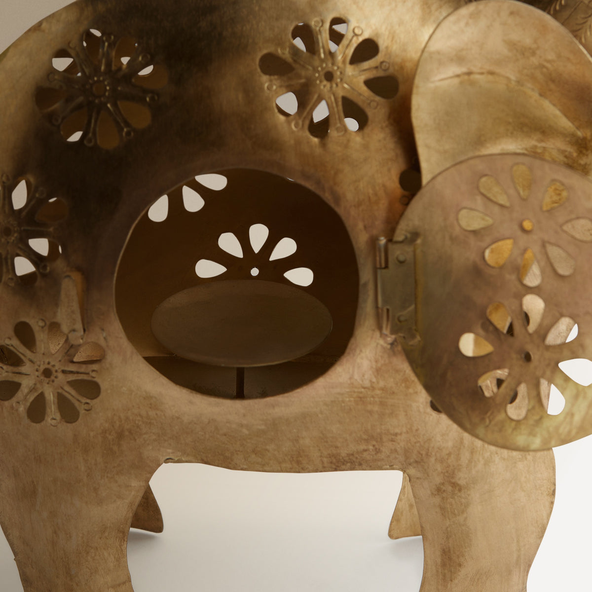 Escultura de  Elefante Olifant Oro
