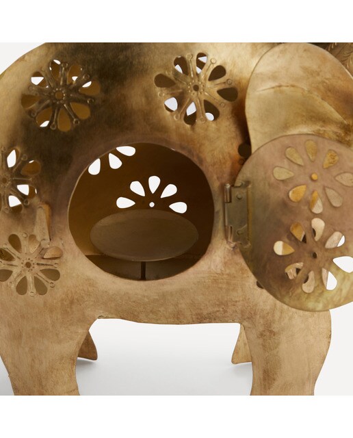 Escultura de  Elefante Olifant Oro